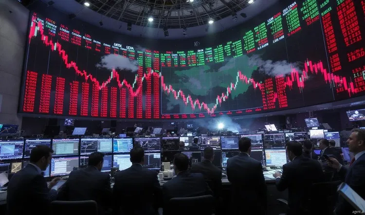 Markets fall as tech
